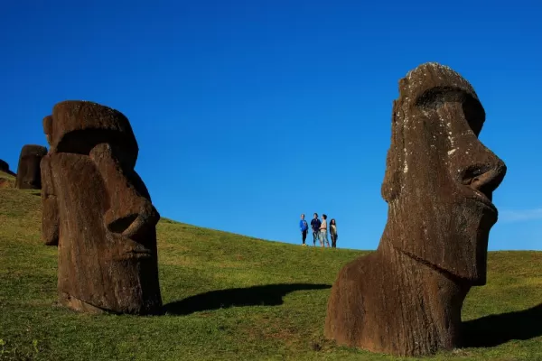 Experience the mysterious Moai on your tour of Easter Island
