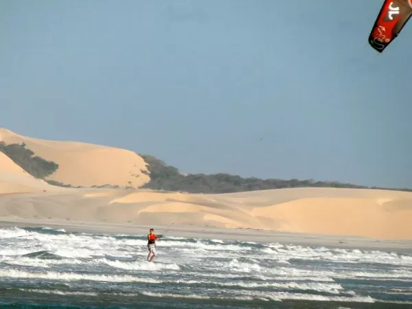 Sea and sand in Jericoacoara