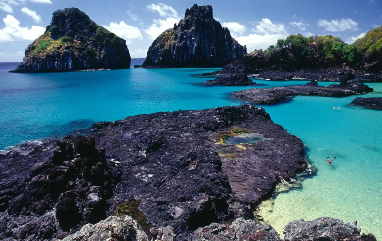 Crystalline waters of Fernando de Noronha