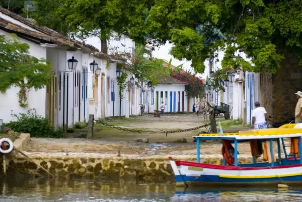 Stroll through Paraty's charming, iconic streets