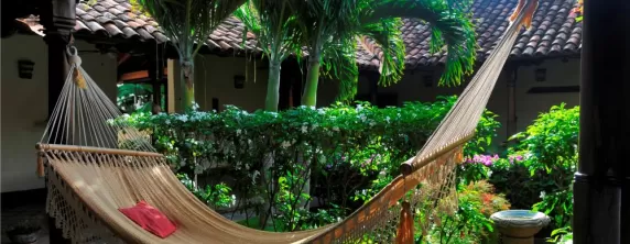 Enjoy Patio del Malinche's tropical gardens