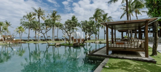 Public pool at main resort area