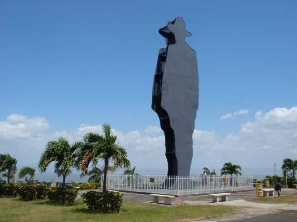 Sandino Statue in Managua