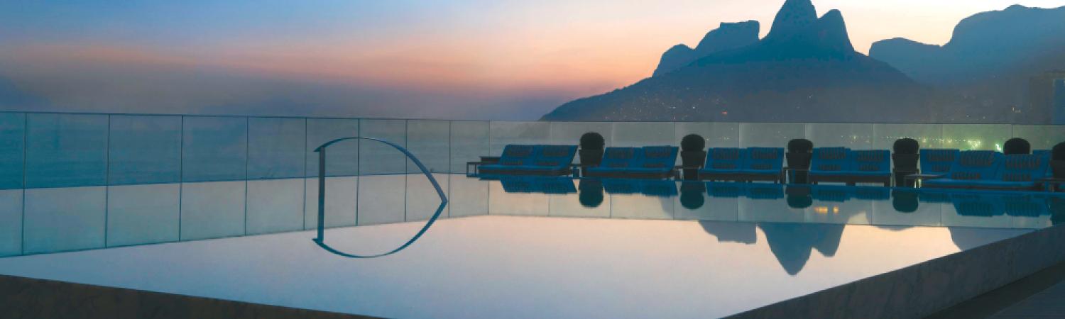 Hotel Fasano Boasting A Rooftop Pool With Stunning Sea Views