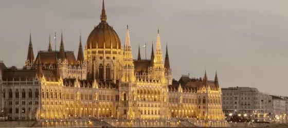 Parliament Building at night, Budapest