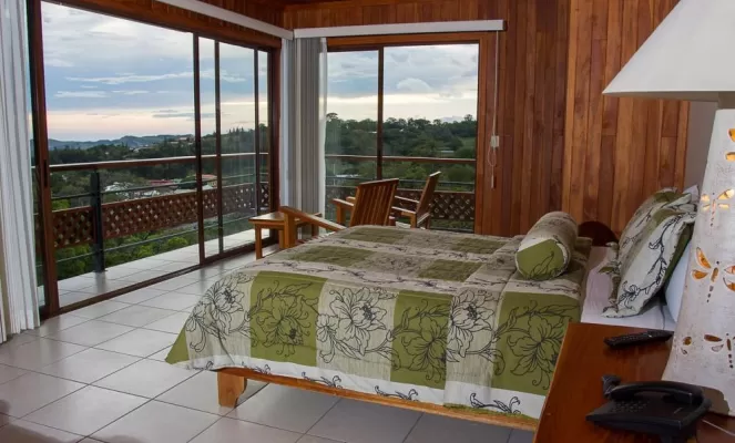 Soak in the views of Costa Rica from your room at Ficus Sunset Suites
