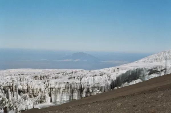 Ice Fields of Mount Kilimanjaro