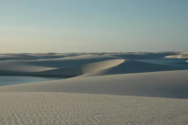 Trekking across Lencois Maranhenses