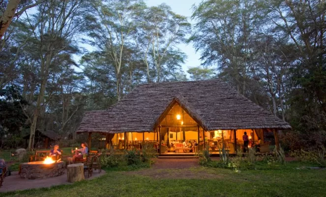 Migunga Tented Camp Main Lodge