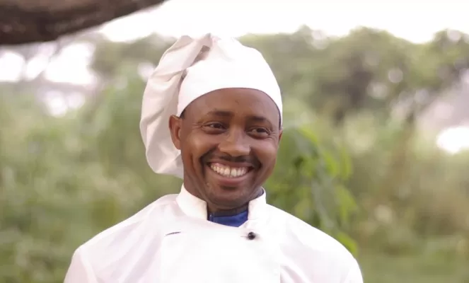 The chef at the Lemala Ngorongoro Camp
