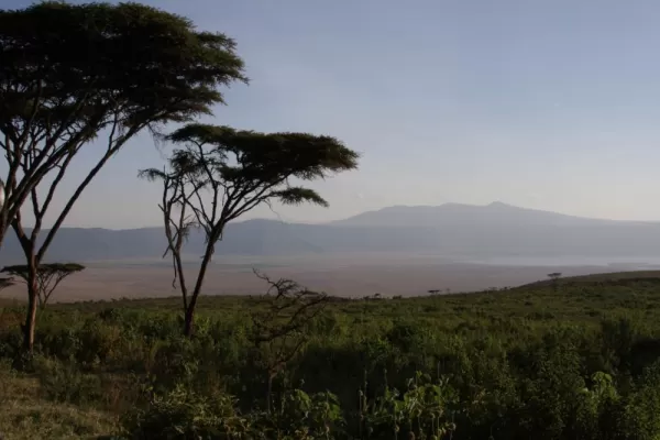 The beautiful landscape of Tanzania