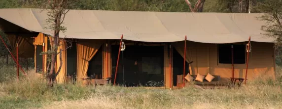 A view of the lodging at Lemala Elewanja Camp