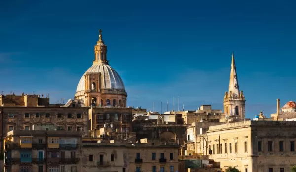Tour the charming city of Valletta, Malta.