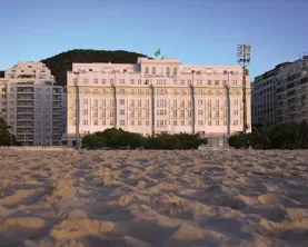 Stay in the luxurious Copacabana Palace on your Brazilian tour