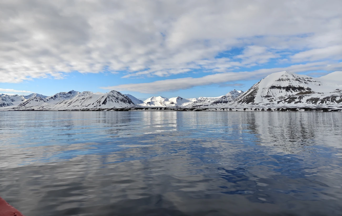 A vast view of the Arctic.