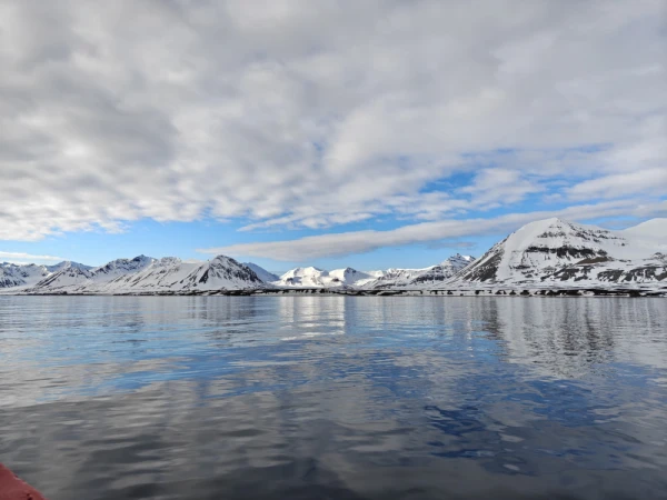 A vast view of the Arctic.
