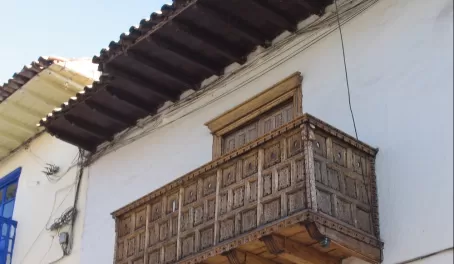 Peruvian balcony