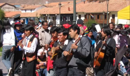 Parade in Cusco