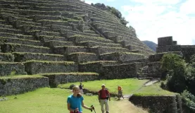 Hidden ruins on the Inca Trail