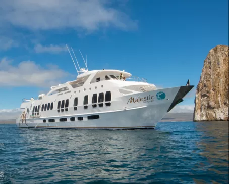 Enjoy a Galapagos cruise aboard the Majestic