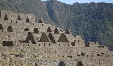 Impressive Inca ruins of Machu Picchu