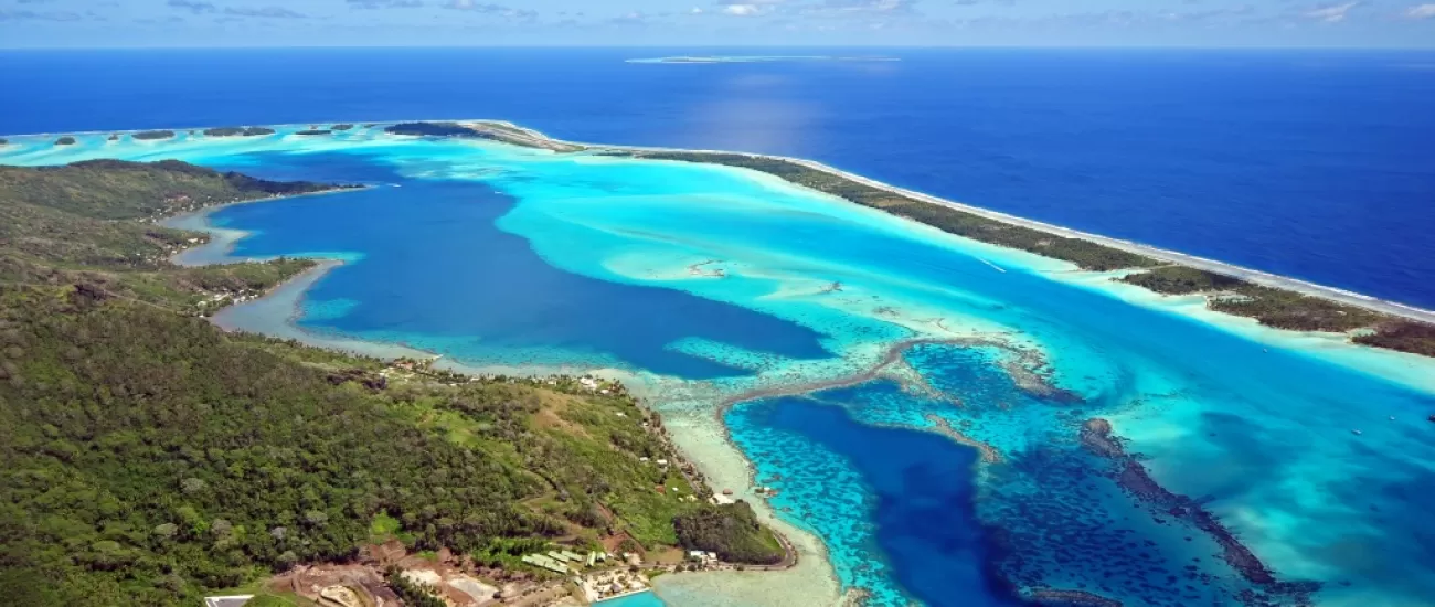 Snorkel the clear waters of Tahiti