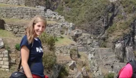 Exploring the Inca ruins of Machu Picchu in Peru