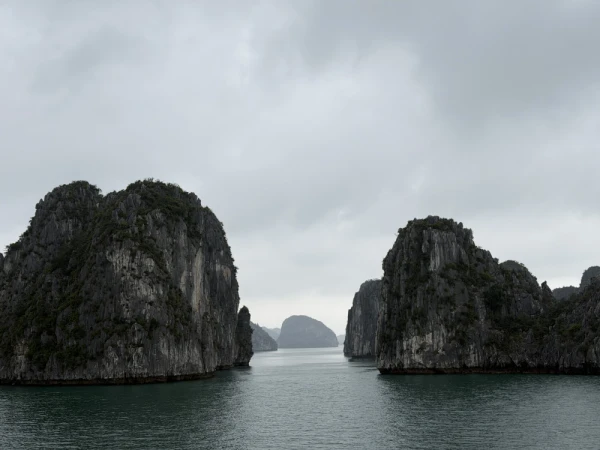 Ha Long Bay iconic Limestone Karsts