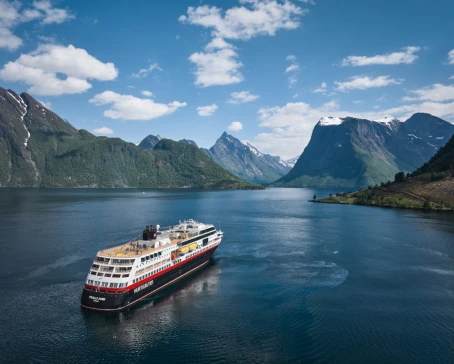 MS Trollfjord in the Norwegian Fjords