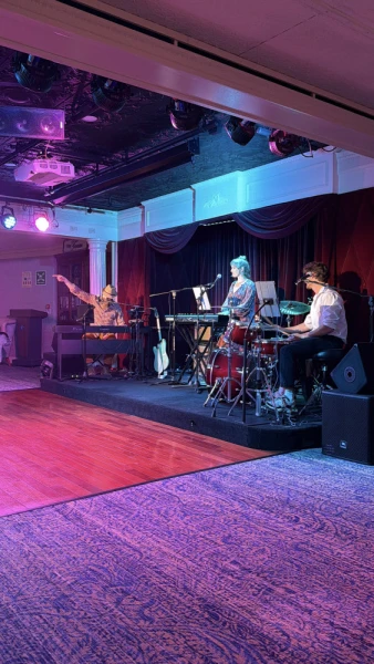 Live band onboard the Victory I, Coastal Lounge