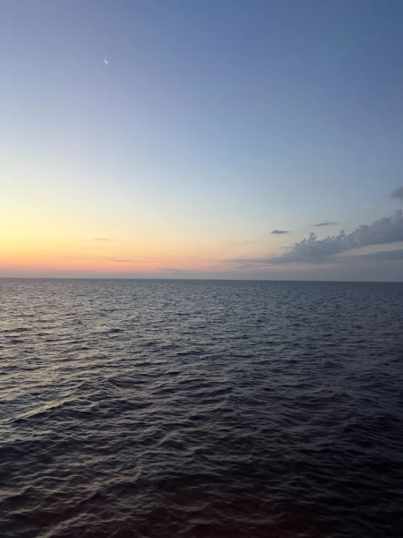 Sunset on a Great Lakes Cruise aboard the Victory I