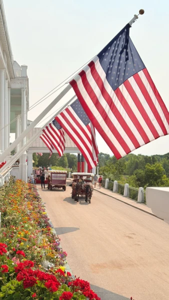 Enjoying a car-less Mackinac Island