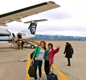 Sullivan and Suzy take off for Argentina!