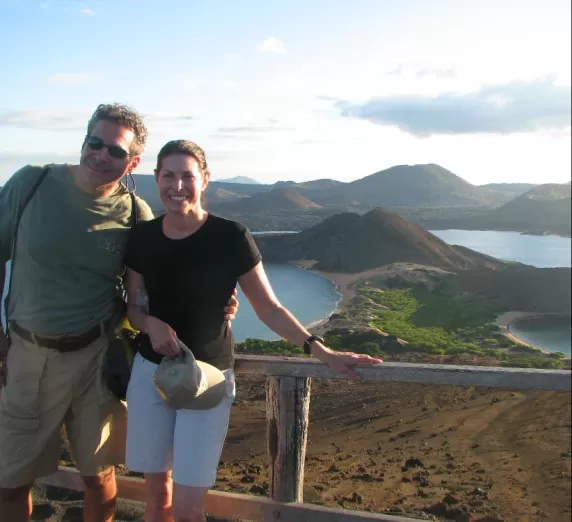 Overlooking the Galapagos