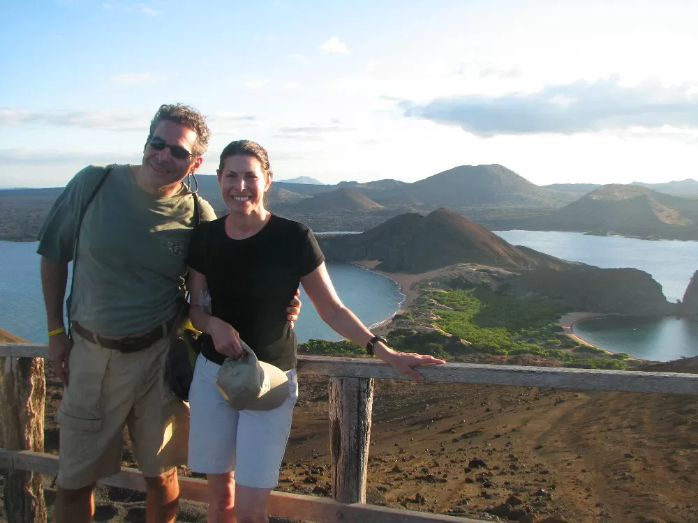 Overlooking the Galapagos