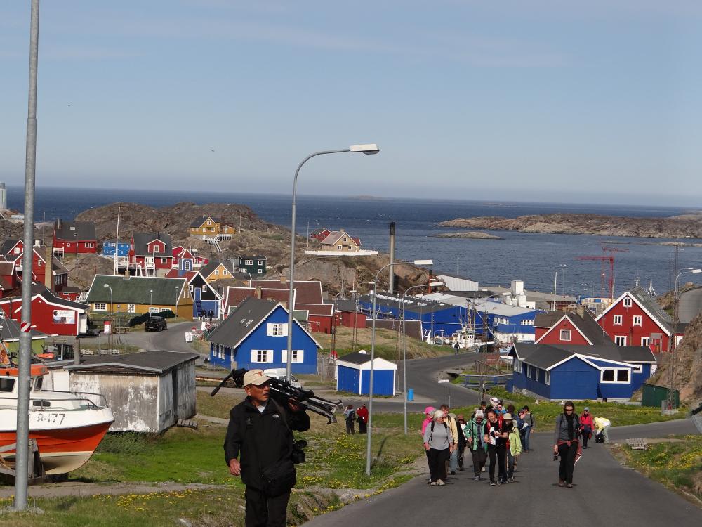 Exploring Sisimiut on our Arctic cruise