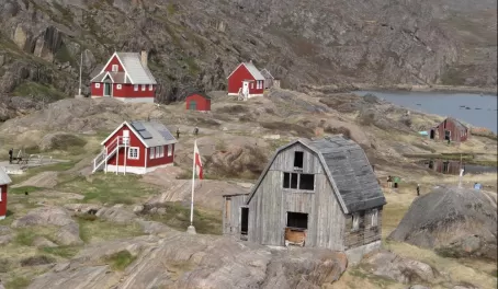 Charming Sisimiut, Greenland - traditional fishing village