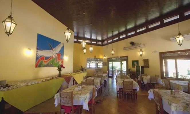 Enjoy fine dining at Pousada Aguas de Bonito