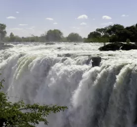 A view of Victoria Falls