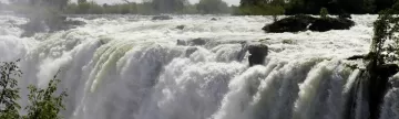A view of Victoria Falls