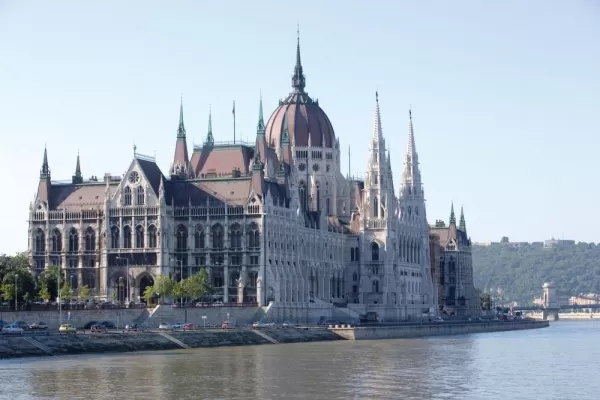 The parliament building of Budapest