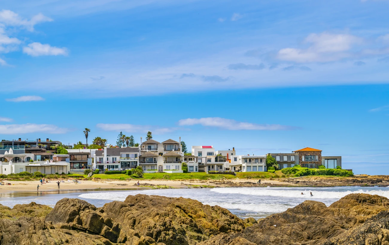 La Barra beach in Punta del Este City, Uruguay