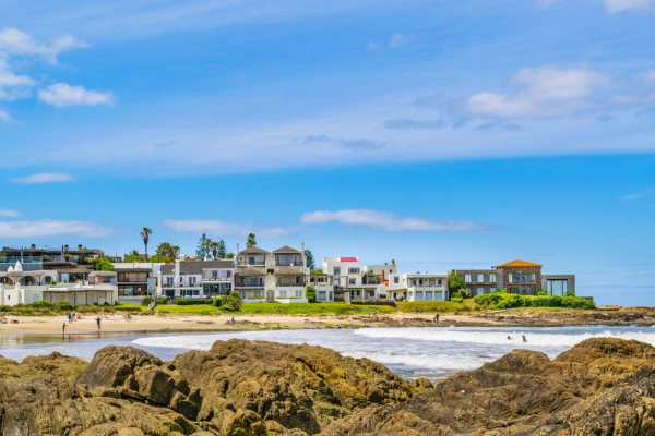 La Barra beach in Punta del Este City, Uruguay