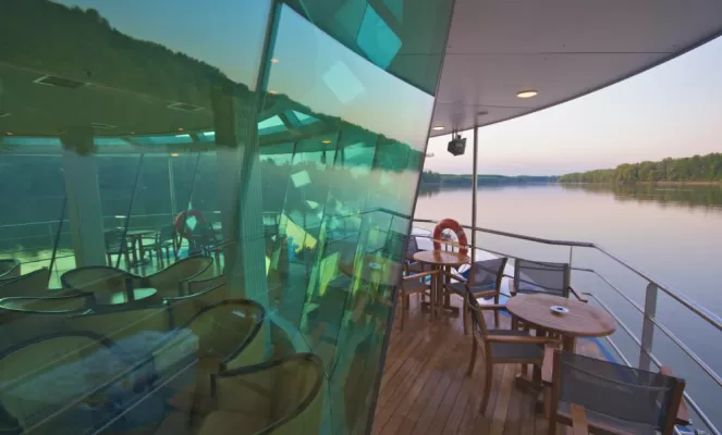 Relax at AmaCello's Panoramic Lounge.