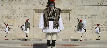 Witness the Changing of the Guard in Athens