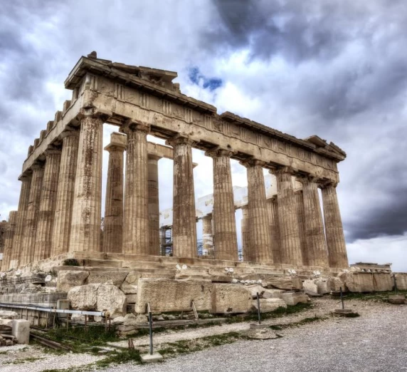 The ruins of Athens