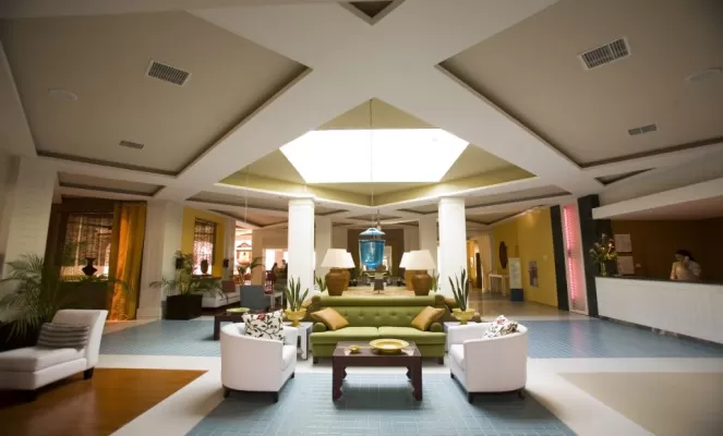 Relax in the lobby at Pestana Sao Luis