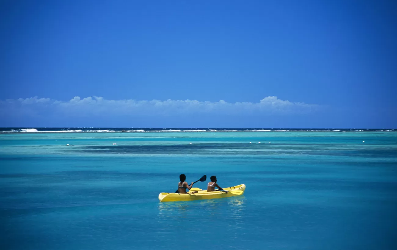 Kayak the tranquil tropical waters of Belize