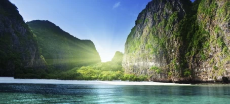 Enjoy the crystal blue waters