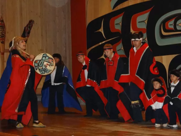 Tlingit native dances and singing